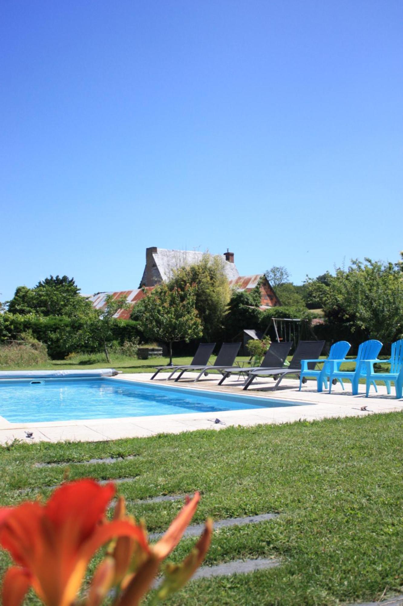 Villa Le Printemps, Maison 15 Pers Avec Piscine Cheviré-le-Rouge エクステリア 写真